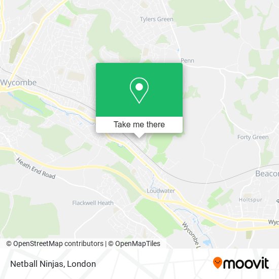 Netball Ninjas map
