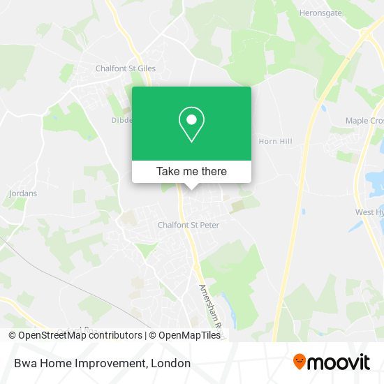 Bwa Home Improvement map