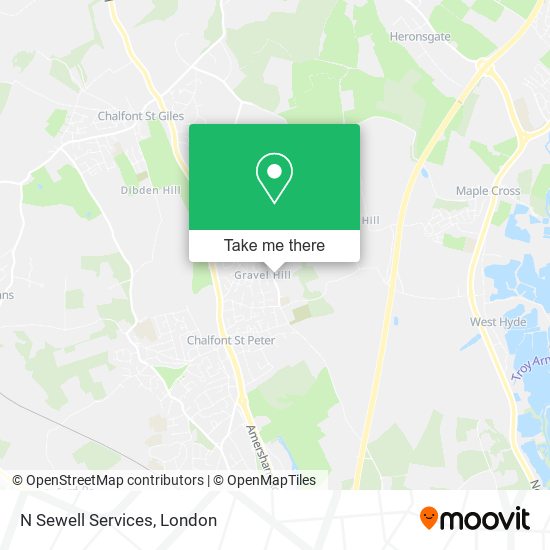 N Sewell Services map