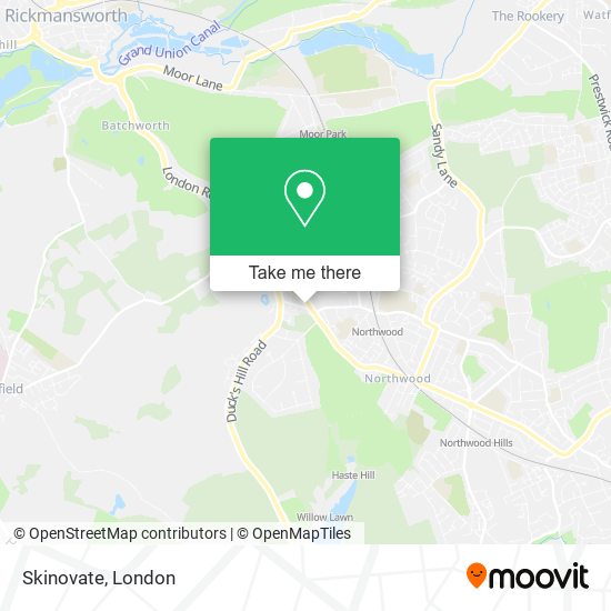 Skinovate map
