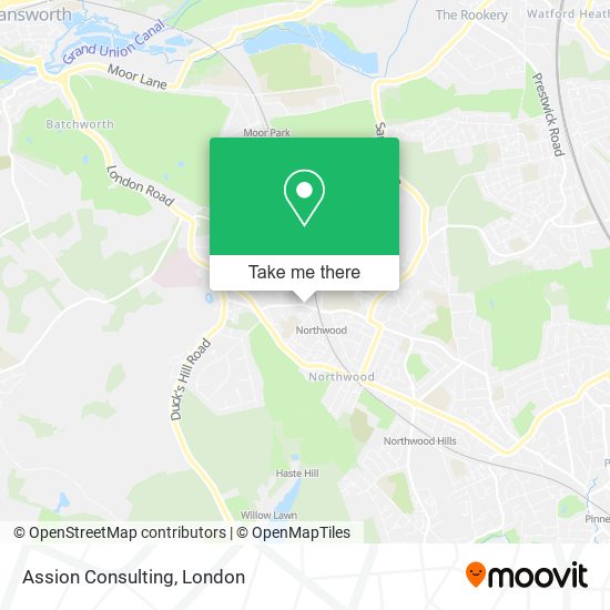 Assion Consulting map