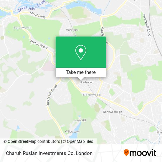 Charuh Ruslan Investments Co map