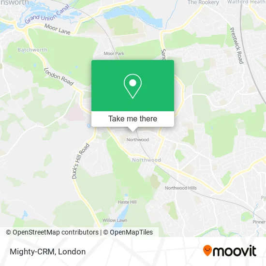 Mighty-CRM map