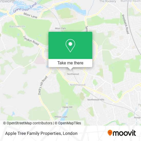Apple Tree Family Properties map
