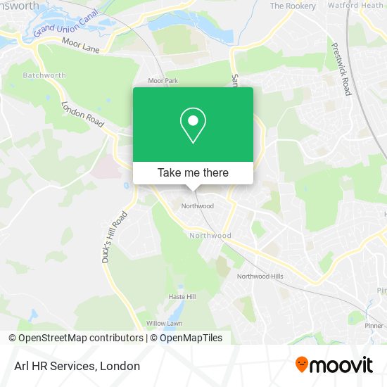 Arl HR Services map