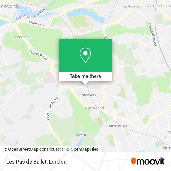 Les Pas de Ballet map