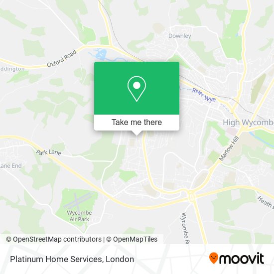 Platinum Home Services map