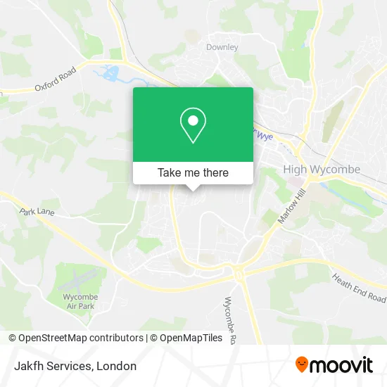 Jakfh Services map