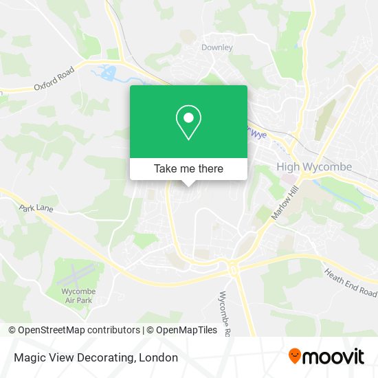 Magic View Decorating map