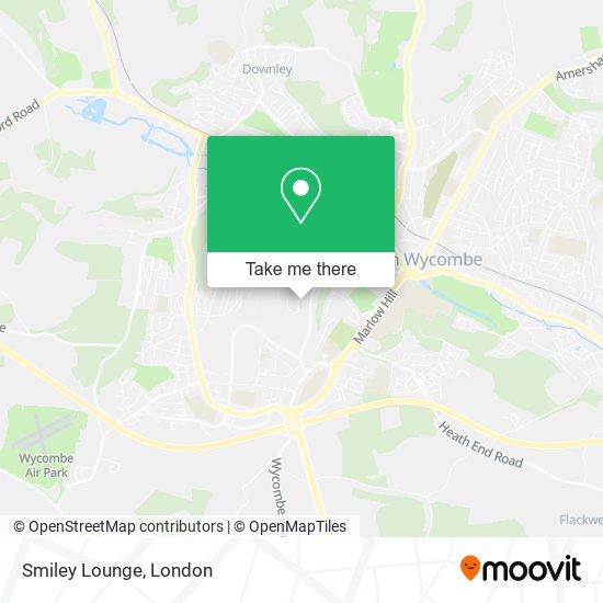 Smiley Lounge map
