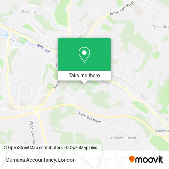 Dumaxa Accountancy map