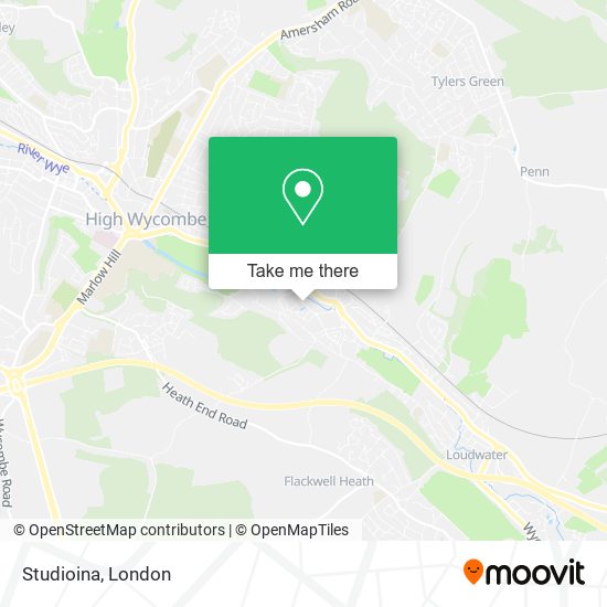 Studioina map