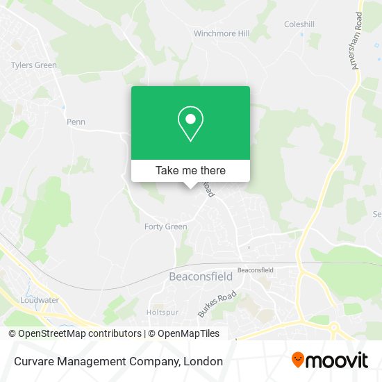 Curvare Management Company map