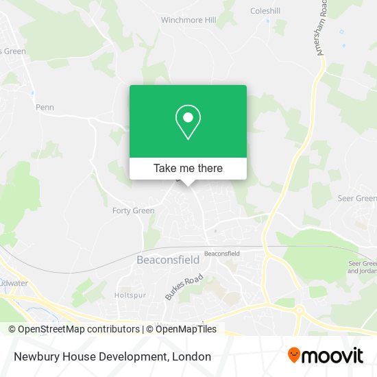 Newbury House Development map