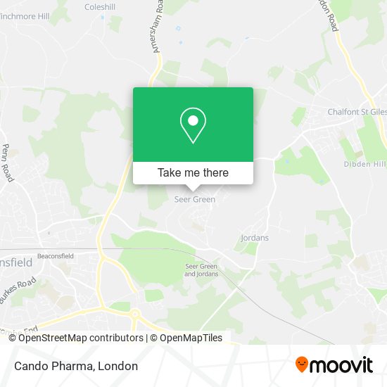 Cando Pharma map