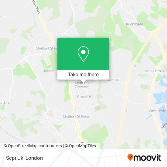 Scpi Uk map