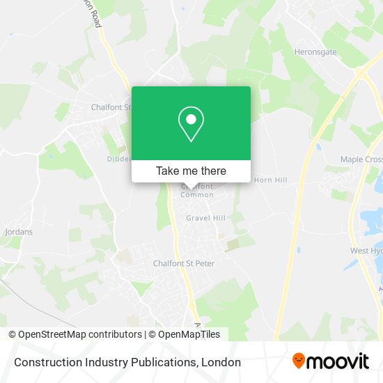 Construction Industry Publications map