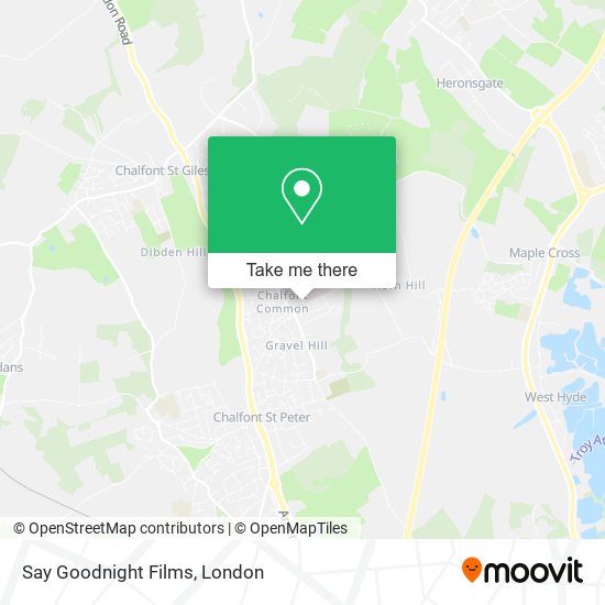 Say Goodnight Films map