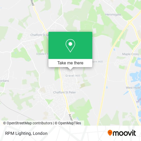 RPM Lighting map