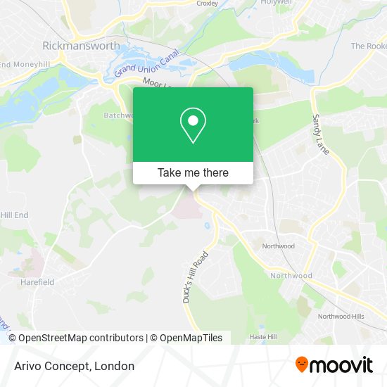 Arivo Concept map