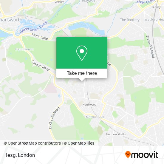 Iesg map
