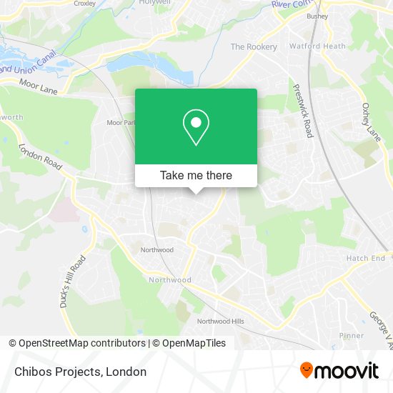Chibos Projects map
