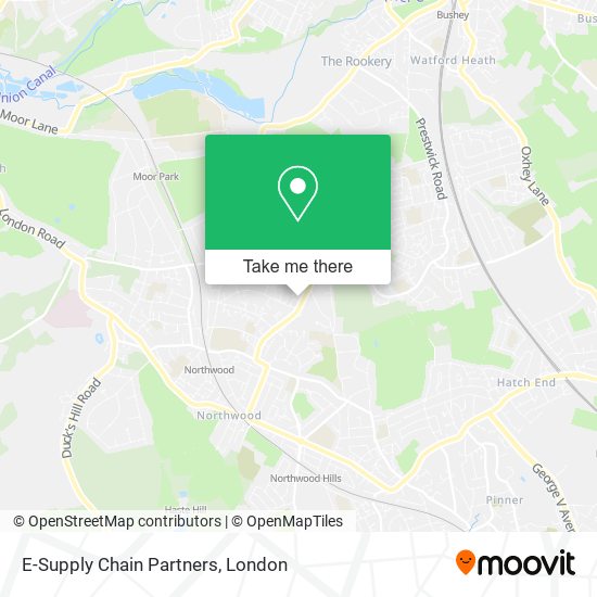 E-Supply Chain Partners map
