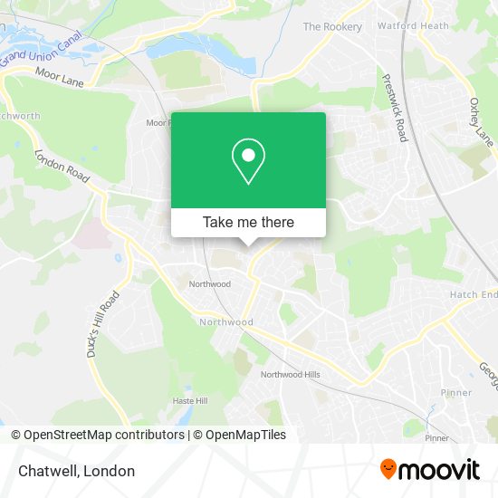 Chatwell map