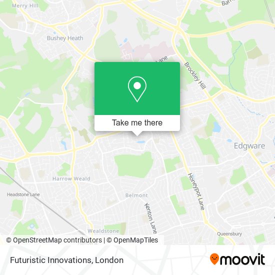 Futuristic Innovations map