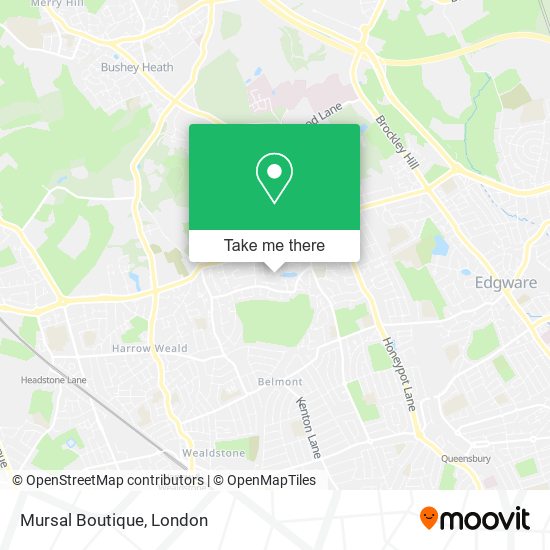 Mursal Boutique map