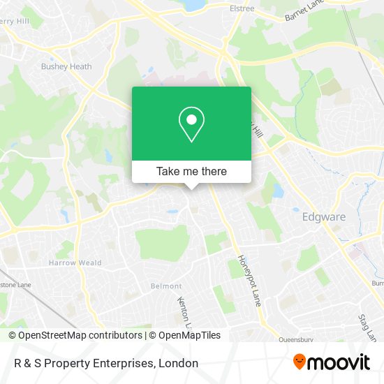 R & S Property Enterprises map