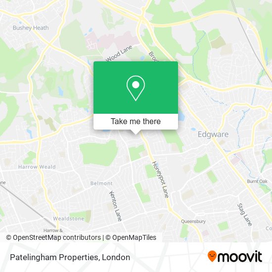 Patelingham Properties map