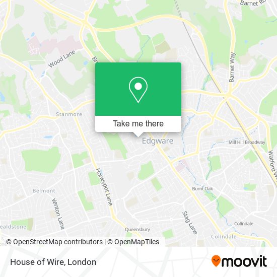 House of Wire map
