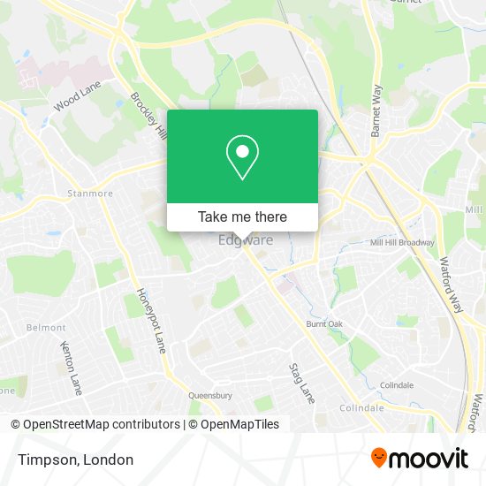 Timpson map
