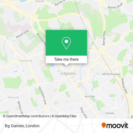Bg Games map