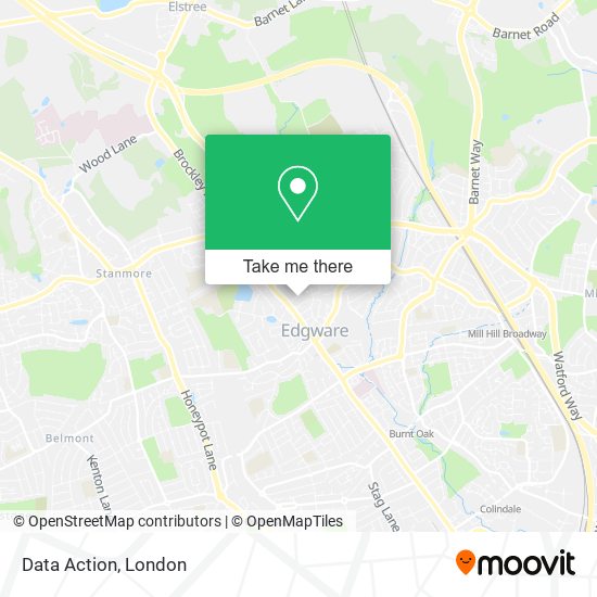 Data Action map