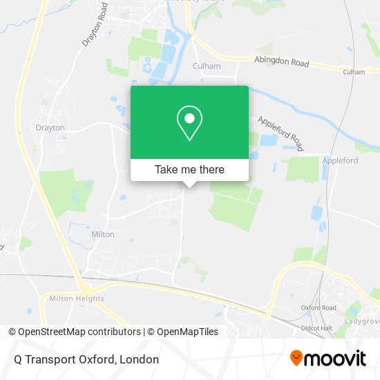 Q Transport Oxford map