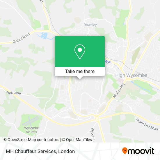 MH Chauffeur Services map