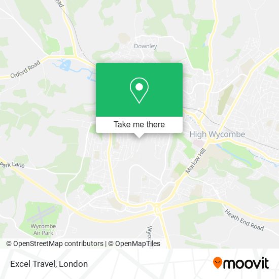 Excel Travel map