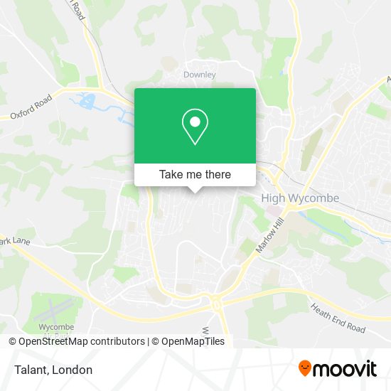 Talant map
