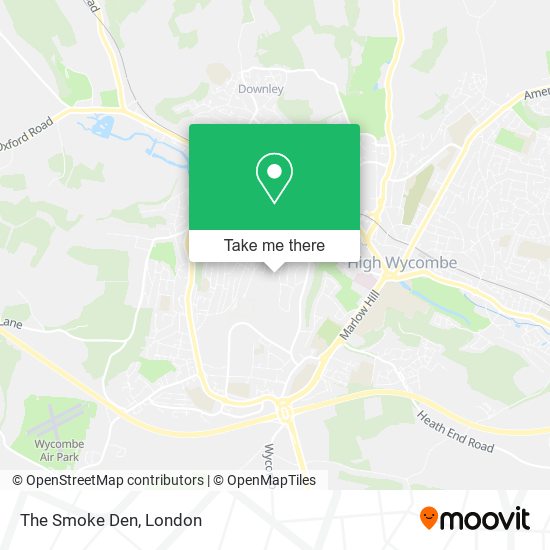 The Smoke Den map