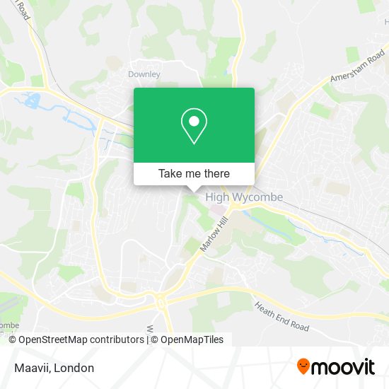 Maavii map