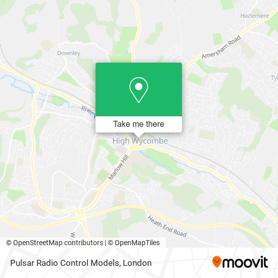 Pulsar Radio Control Models map