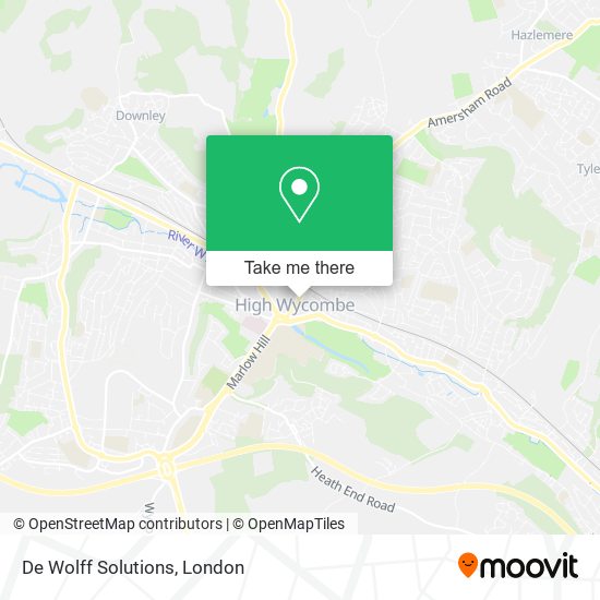 De Wolff Solutions map