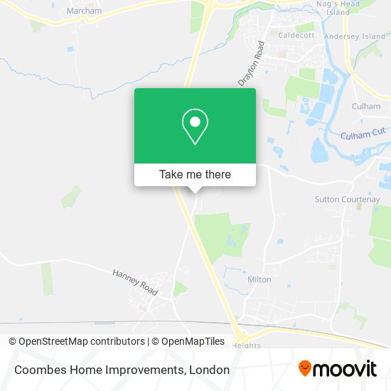 Coombes Home Improvements map