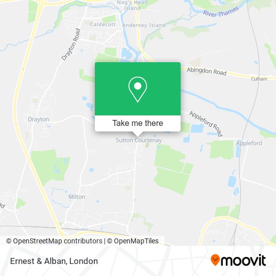 Ernest & Alban map