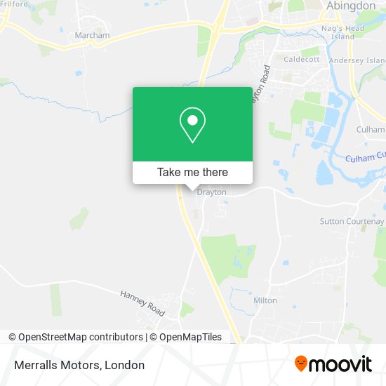 Merralls Motors map