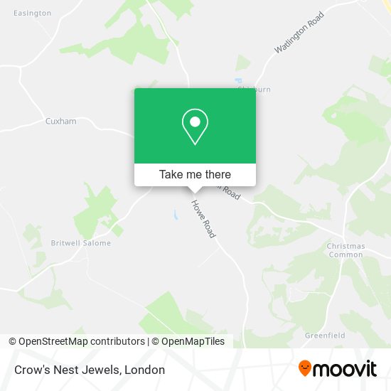 Crow's Nest Jewels map