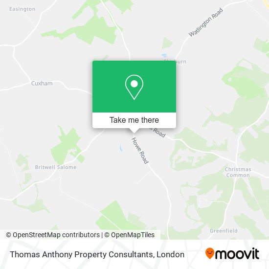 Thomas Anthony Property Consultants map