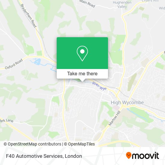 F40 Automotive Services map